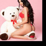 NAUGHTYAMERICA Lingerie Model Latina For Hire!