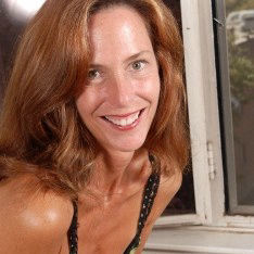 Sexy slim old spunker masturbates & fucks the cameraman